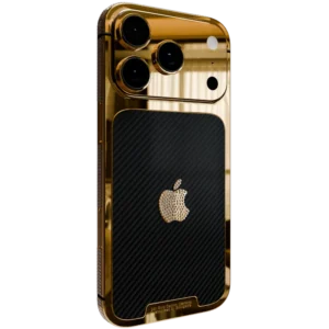 24K Gold Carbon Diamond iPhone 17 Pro & Pro Max