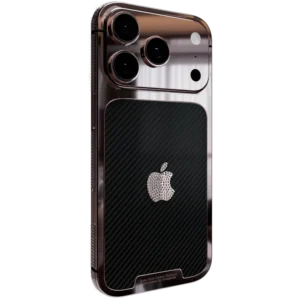 Rose Gold Carbon Diamond iPhone 17 Pro & Pro Max